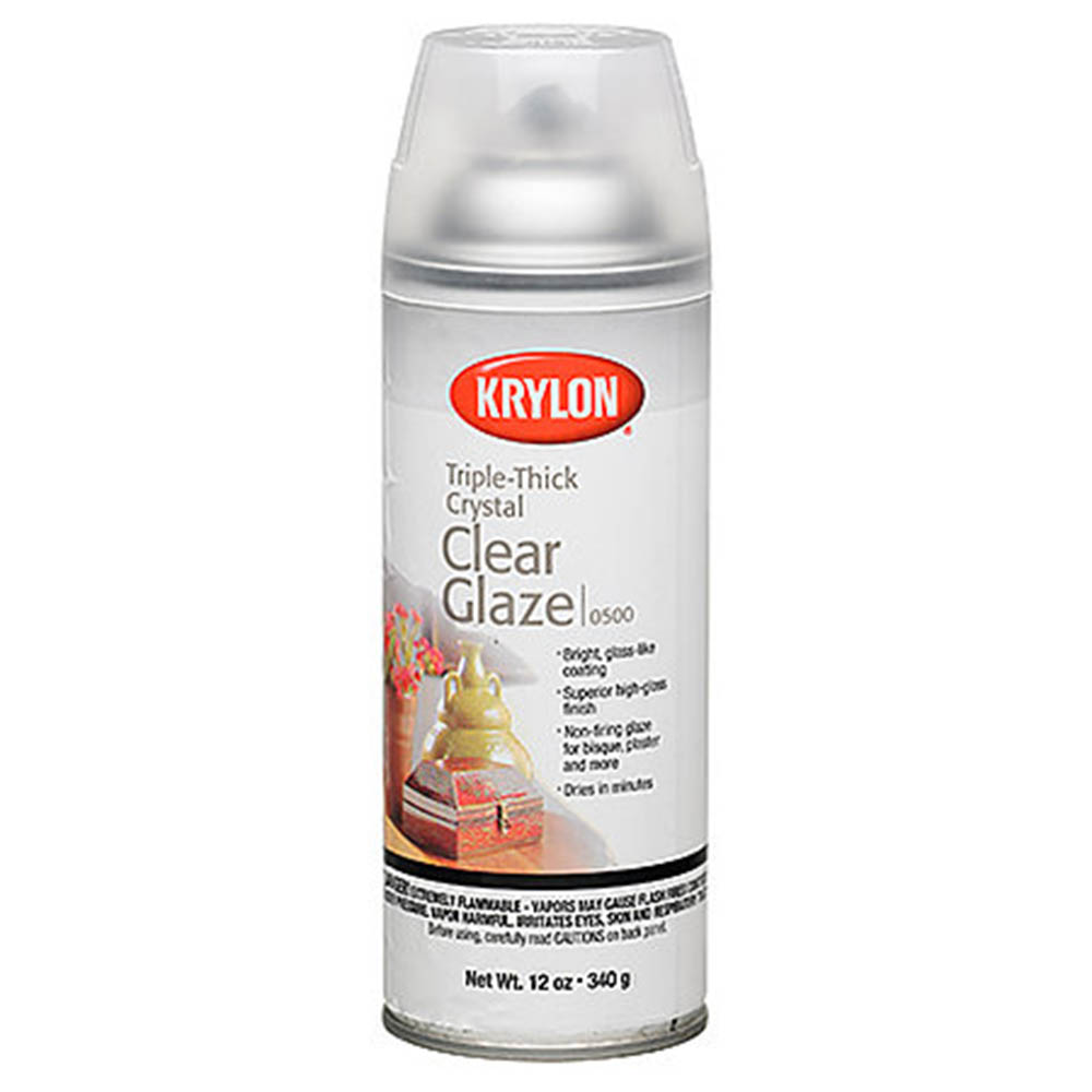 Krylon, Crystal, Clear, Spray, 12 ounce